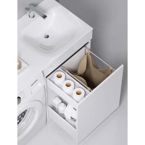 Тумба с умывальником AQWELLA Forma 115 Белый FOR0105KR Тумба с умывальником AQWELLA Forma 115 Белый FOR0105KR