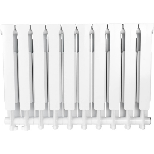 Радиатор алюминиевый STOUT Bravo  500 10 секций ( ниж. прав. )