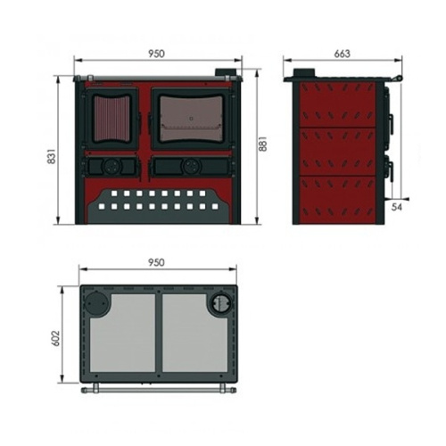 Плита GUCA GULIVER STONE (левая)