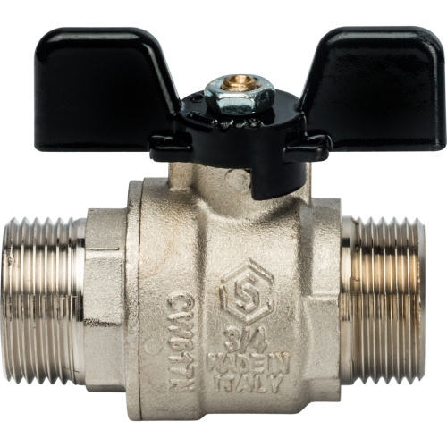 Кран шаровой 3/4"НН ручка рычаг Stout SVB-0006-000020 Кран шаровой 3/4"НН ручка рычаг Stout SVB-0006-000020