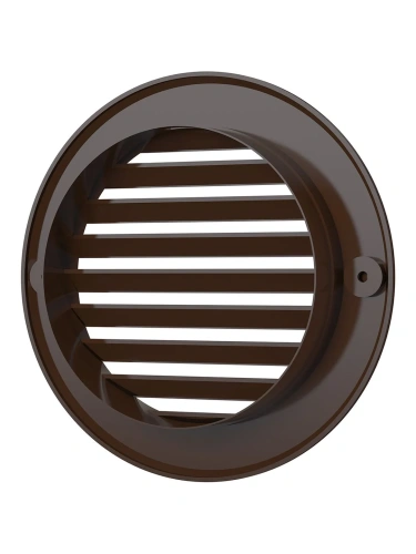 10РКН кор, Решетка наружная вентиляционная круглая D136 с фланцем D100, ASA кор 10РКН кор, Решетка наружная вентиляционная круглая D136 с фланцем D100, ASA кор