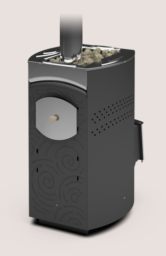 Печь банная Теплодар ДОМНА-20 ЛК Панорама