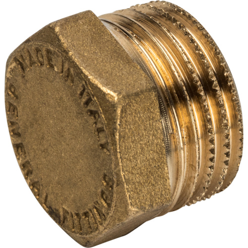 Заглушка Stout 1/2"Н латунь SFT-0024-000012