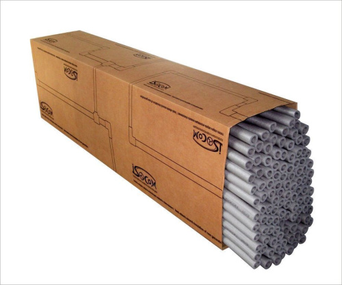 Теплоизоляция для труб Изоком ППИ-ОТ 114/9-2 м серый