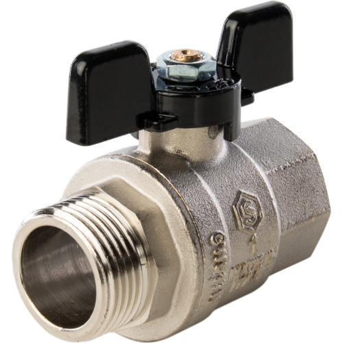 Кран шаровой 1"ВН ручка бабочка Stout SVB-0004-000025 Кран шаровой 1"ВН ручка бабочка Stout SVB-0004-000025