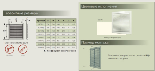 1520РЦ, Решетка ЭРА вентиляционная пластиковая с сеткой 150х200 1520РЦ, Решетка ЭРА вентиляционная пластиковая с сеткой 150х200