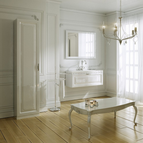 Зеркало AQWELLA Empire 100 белый Emp.02.10/W Зеркало AQWELLA Empire 100 белый Emp.02.10/W