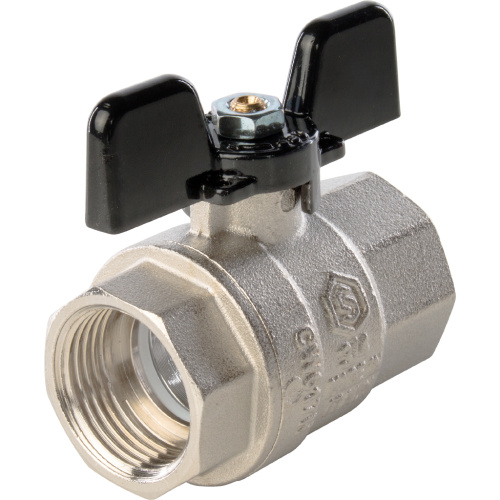 Кран шаровой 3/4"ВВ ручка бабочка Stout SVB-0002-000020 Кран шаровой 3/4"ВВ ручка бабочка Stout SVB-0002-000020