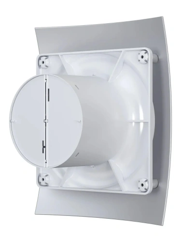 Вентилятор осевой вытяжной с обратным клапаном D 125 DiCiTi BREEZE 5C Gray metal, декоративный Вентилятор осевой вытяжной с обратным клапаном D 125 DiCiTi BREEZE 5C Gray metal, декоративный