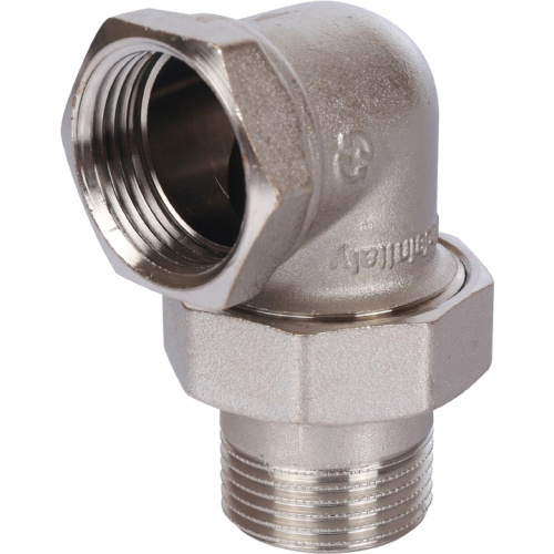 Американка угловая Stout 1"ВН никелированная SFT-0059-000001