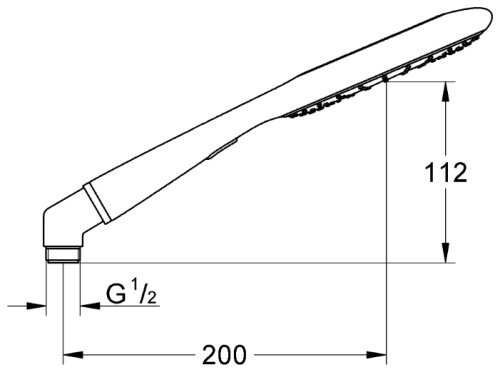 Лейка Grohe Rainshower Icon 150 розовая 27447000