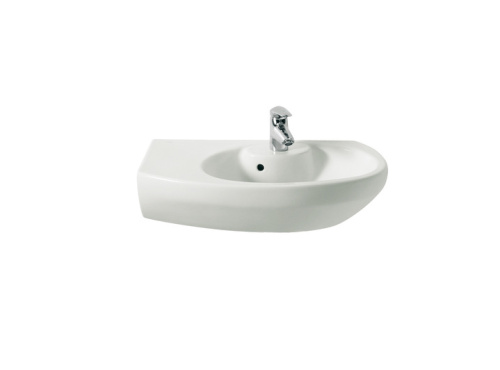 Угловая раковина Roca Dama Senso 680x425 полка слева 327518000