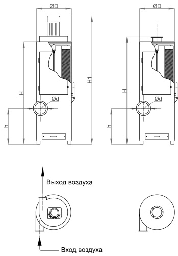 Рукавный фильтр РПАВ-1500 Рукавный фильтр РПАВ-1500