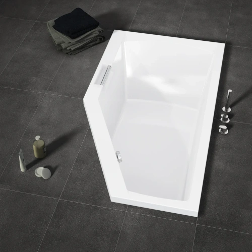 Ванна акриловая RIHO GETA 170 RIGHT - PLUG & PLAY BD4800500000000