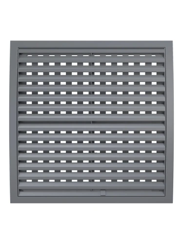 3535РРПН сер, Решетка наружная ASA вентиляционная регулируемая 350х350, серая 3535РРПН сер, Решетка наружная ASA вентиляционная регулируемая 350х350, серая