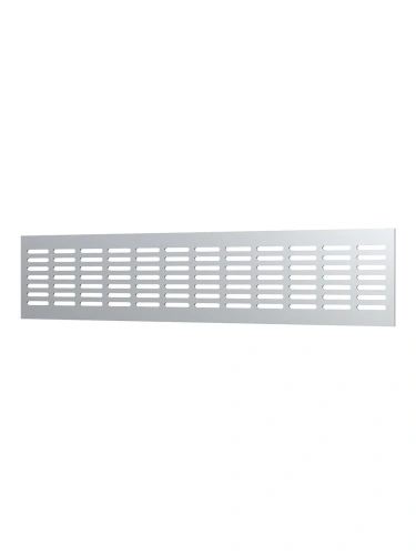 4810DP Al Silver, Решетка переточная алюминиевая с анодированным покрытием 480x100, Silver 4810DP Al Silver, Решетка переточная алюминиевая с анодированным покрытием 480x100, Silver