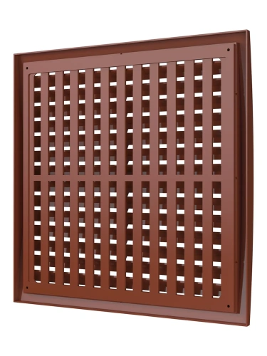 3535РРПН терр, Решетка наружная ASA вентиляционная регулируемая 350х350, терракотовая 3535РРПН терр, Решетка наружная ASA вентиляционная регулируемая 350х350, терракотовая