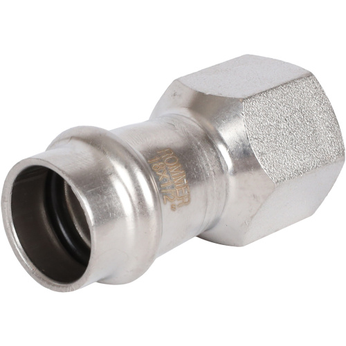 Соединитель ВПр-ВР 18x1/2" пресс, нержавеющая сталь Rommer Соединитель ВПр-ВР 18x1/2" пресс, нержавеющая сталь Rommer