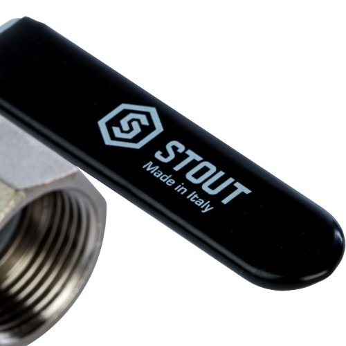 Кран шаровой 1"ВН ручка рычаг Stout SVB-0003-000025 Кран шаровой 1"ВН ручка рычаг Stout SVB-0003-000025