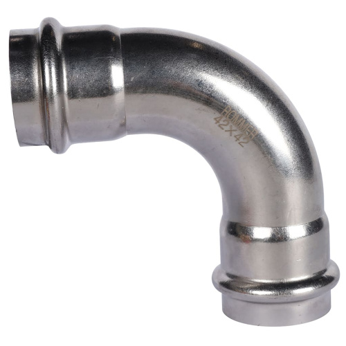 Угольник 90° ВПр 42x42 пресс, нержавеющая сталь Rommer Угольник 90° ВПр 42x42 пресс, нержавеющая сталь Rommer