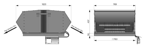 Крышный вентилятор Ostberg TKH 760 B3 Erp Крышный вентилятор Ostberg TKH 760 B3 Erp