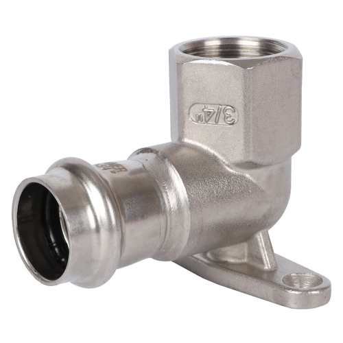 Водорозетка ВПр-ВР 22х3/4" пресс, нержавеющая сталь Rommer Водорозетка ВПр-ВР 22х3/4" пресс, нержавеющая сталь Rommer