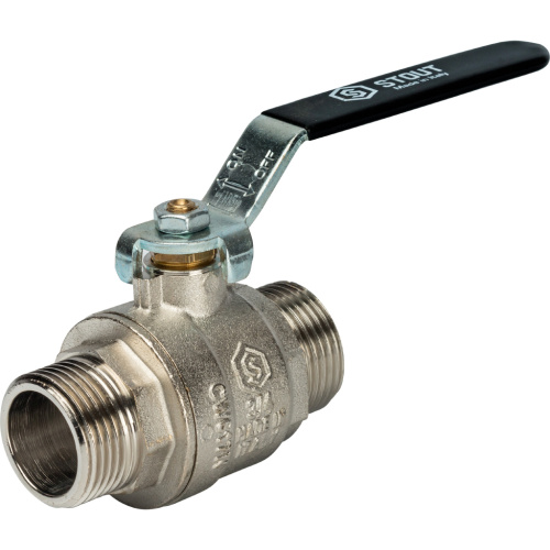 Кран шаровой 3/4"НН ручка рычаг Stout SVB-0005-000020 Кран шаровой 3/4"НН ручка рычаг Stout SVB-0005-000020