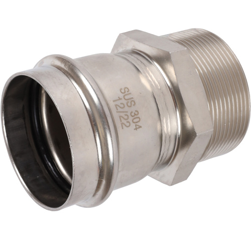 Соединитель ВПр-НР 54x2" пресс, нержавеющая сталь Rommer Соединитель ВПр-НР 54x2" пресс, нержавеющая сталь Rommer