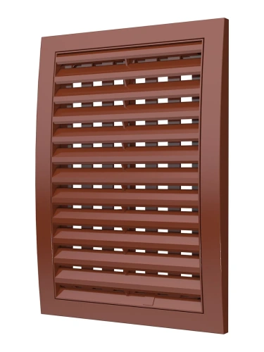 1825РРПН терр, Решетка наружная ASA вентиляционная регулируемая 180х250, терракотовая 1825РРПН терр, Решетка наружная ASA вентиляционная регулируемая 180х250, терракотовая