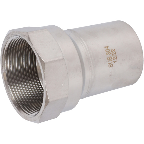 Вставка переходная НПр-ВР 54x2" пресс, нержавеющая сталь Rommer Вставка переходная НПр-ВР 54x2" пресс, нержавеющая сталь Rommer