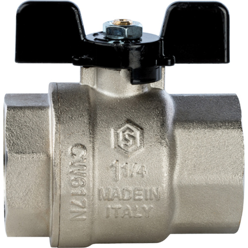 Кран шаровой 1 1/4"ВВ ручка бабочка Stout SVB-0002-000032 Кран шаровой 1 1/4"ВВ ручка бабочка Stout SVB-0002-000032