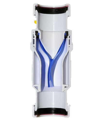 Сливной клапан McAlpine MACVALVE с сухим сифоном 50х50, обжим/обжим, MRNRV50С Сливной клапан McAlpine MACVALVE с сухим сифоном 50х50, обжим/обжим, MRNRV50С
