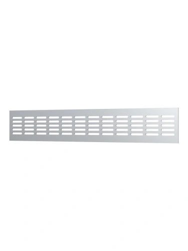 4808DP Al Silver, Решетка переточная алюминиевая с анодированным покрытием 480x80, Silver 4808DP Al Silver, Решетка переточная алюминиевая с анодированным покрытием 480x80, Silver