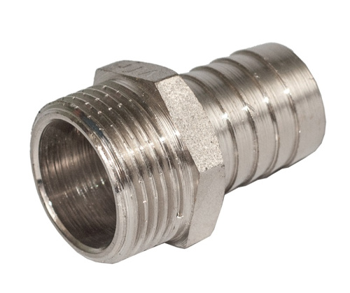 Штуцер Stout 1/2"Нx20мм никелированный SFT-0067-001220