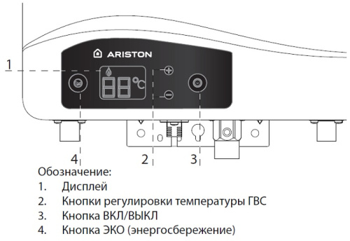 Газовая колонка 11 л/мин Ariston Next Evo SFT 11 NG EXP электро-розжиг 220V, закрытая камера Газовая колонка 11 л/мин Ariston Next Evo SFT 11 NG EXP электро-розжиг 220V, закрытая камера