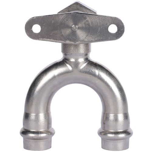 Водорозетка проходная ВПр-ВР 15х1/2" пресс, нержавеющая сталь Rommer Водорозетка проходная ВПр-ВР 15х1/2" пресс, нержавеющая сталь Rommer