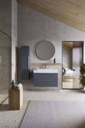 Пенал AQWELLA Cube  30 серый  CUB050GR Пенал AQWELLA Cube  30 серый  CUB050GR