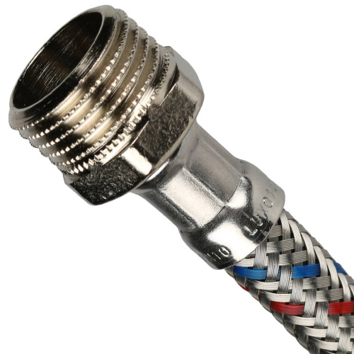 Подводка для воды 3/8"x1/2" гайка-штуцер, длина 40см Stout