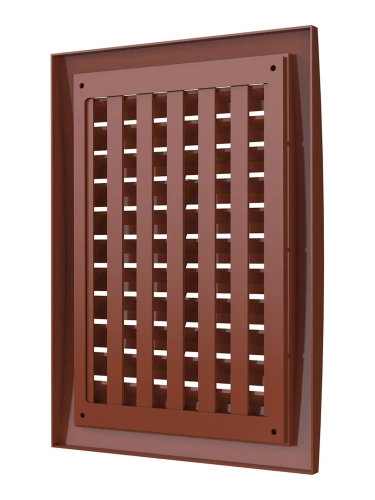 1825РРПН терр, Решетка наружная ASA вентиляционная регулируемая 180х250, терракотовая 1825РРПН терр, Решетка наружная ASA вентиляционная регулируемая 180х250, терракотовая
