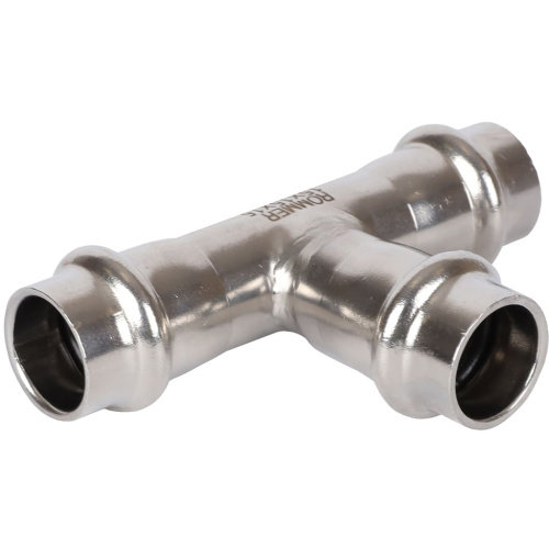 Тройник ВПр 15 пресс, нержавеющая сталь Rommer