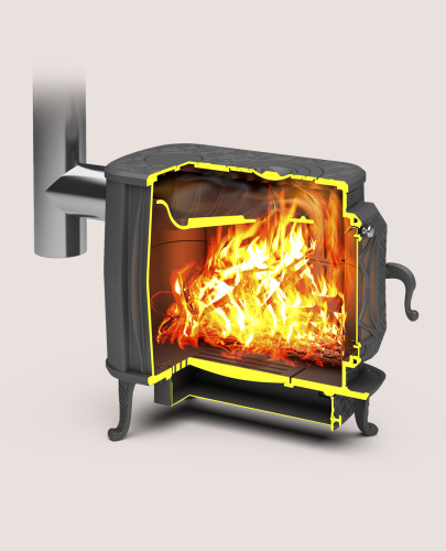Печь отопительная Теплодар VERONA-200 Печь отопительная Теплодар VERONA-200