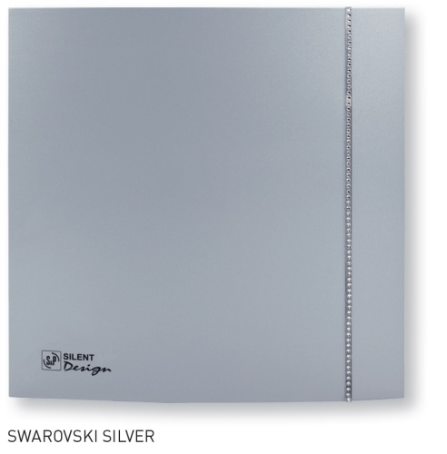 Вентилятор SILENT-100 CZ SILVER DESIGN SWAROVSKI Soler & Palau Вентилятор SILENT-100 CZ SILVER DESIGN SWAROVSKI Soler & Palau