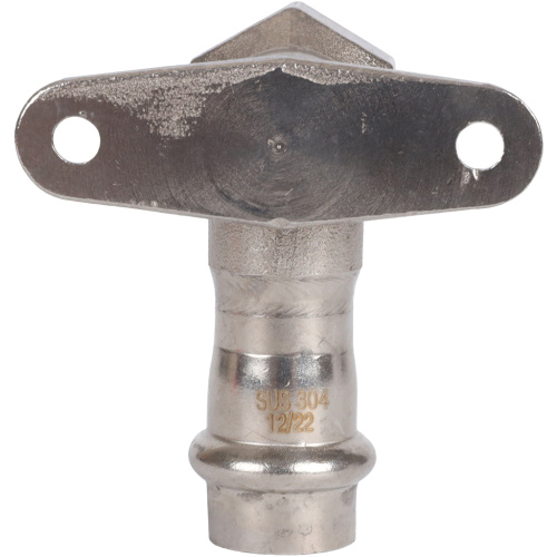 Водорозетка ВПр-ВР 15х1/2" пресс, нержавеющая сталь Rommer Водорозетка ВПр-ВР 15х1/2" пресс, нержавеющая сталь Rommer