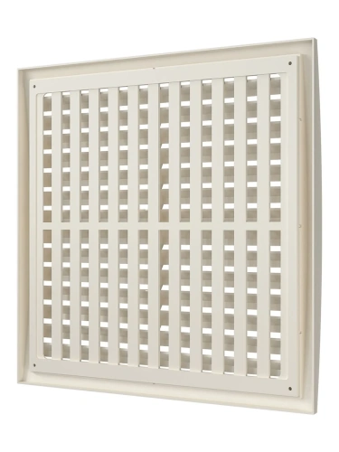 3535РРПН Ivory, Решетка наружная ASA вентиляционная регулируемая 350х350 3535РРПН Ivory, Решетка наружная ASA вентиляционная регулируемая 350х350