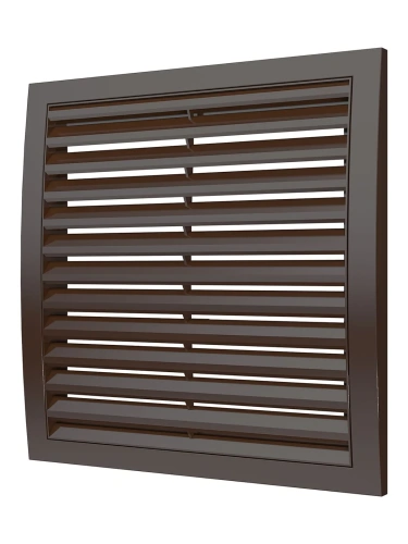 2525РРН кор, Решетка наружная ASA вентиляционная вытяжная 250х250, коричневая 2525РРН кор, Решетка наружная ASA вентиляционная вытяжная 250х250, коричневая