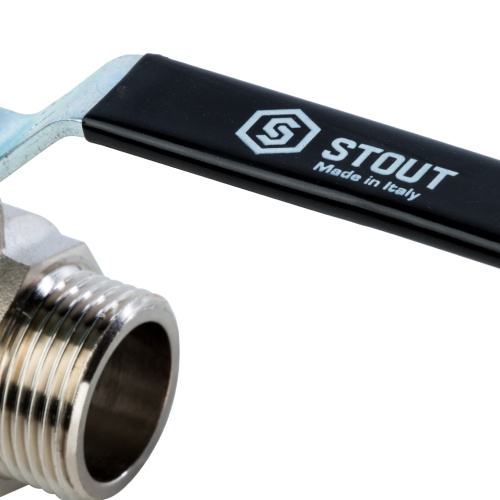 Кран шаровой 1"НН ручка рычаг Stout SVB-0005-000032 Кран шаровой 1"НН ручка рычаг Stout SVB-0005-000032