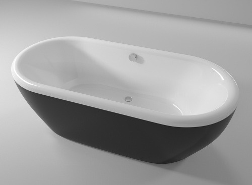 Ванна акриловая RIHO DUA FS 180x86 FS WHITE AND COLOUR PANEL) BD01XXX00000000