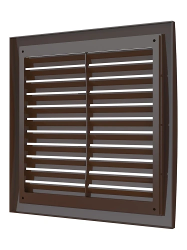 2525РРН кор, Решетка наружная ASA вентиляционная вытяжная 250х250, коричневая 2525РРН кор, Решетка наружная ASA вентиляционная вытяжная 250х250, коричневая