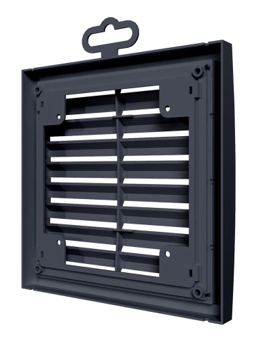 1515РРН сер, Решетка наружная ASA вентиляционная вытяжная 150х150, серая 1515РРН сер, Решетка наружная ASA вентиляционная вытяжная 150х150, серая