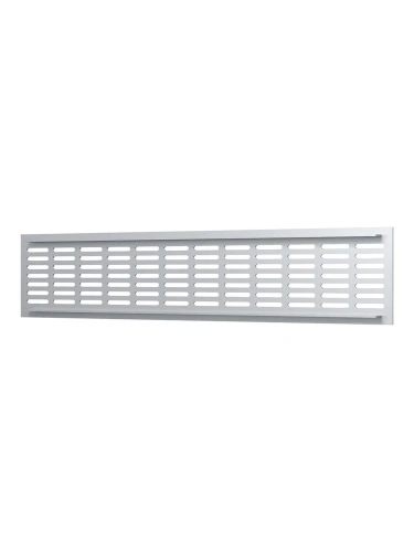 4810DP Al Silver, Решетка переточная алюминиевая с анодированным покрытием 480x100, Silver 4810DP Al Silver, Решетка переточная алюминиевая с анодированным покрытием 480x100, Silver